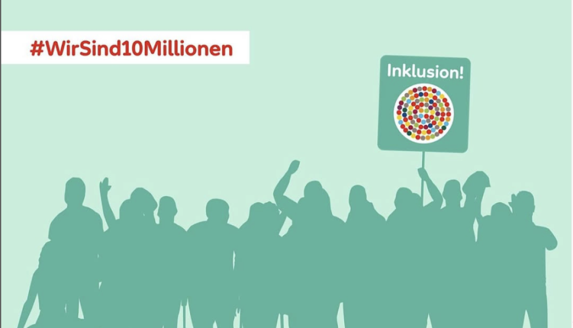 Menschenrechte sind nicht verhandelbar! Aktion Mensch Protesttag 5. Mai 2025